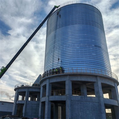 Silo ya kibende ya spirale