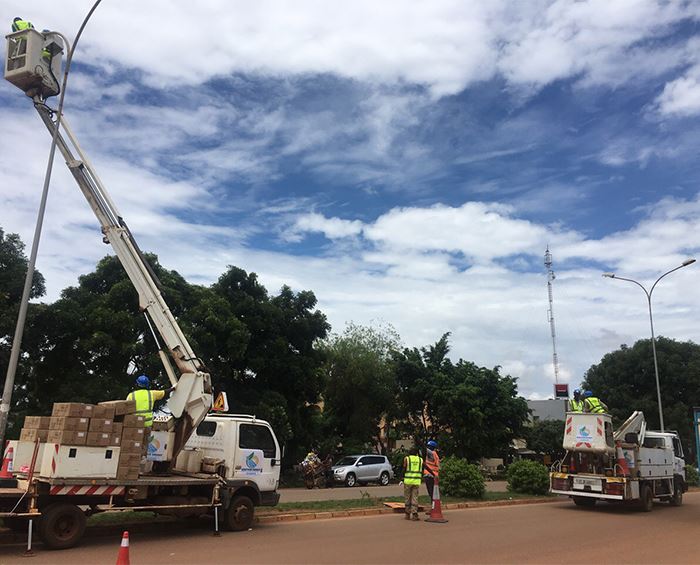 Bansemo ya balabala LED Ta sala ve nde mupepe ya ke basika na nziunga ya nziu...